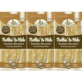 Fieldcrest Farms Nothing to Hide Twist Stix peanut butter pack front view, tasty chew for dogs
