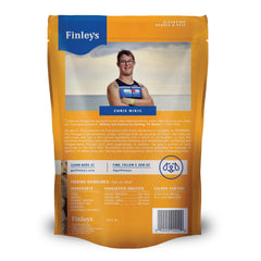 Close-up of a crisp biscuit texture perfect for training with Finley’s biscuits