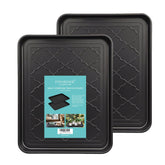 Finorder multi-purpose boot trays front view protect floors from mud and spills.