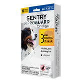 Fiproguard dog flea-tick topical bottle for 89-132 lb dogs provides long-lasting protection.