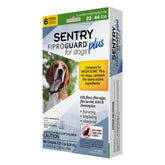 FIPROGUARD Plus on a dog's back for monthly flea and tick protection
