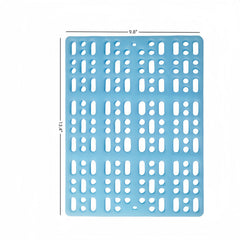 FISDEN rabbit cage mat with snap joint secures to wire mesh for stable placement.