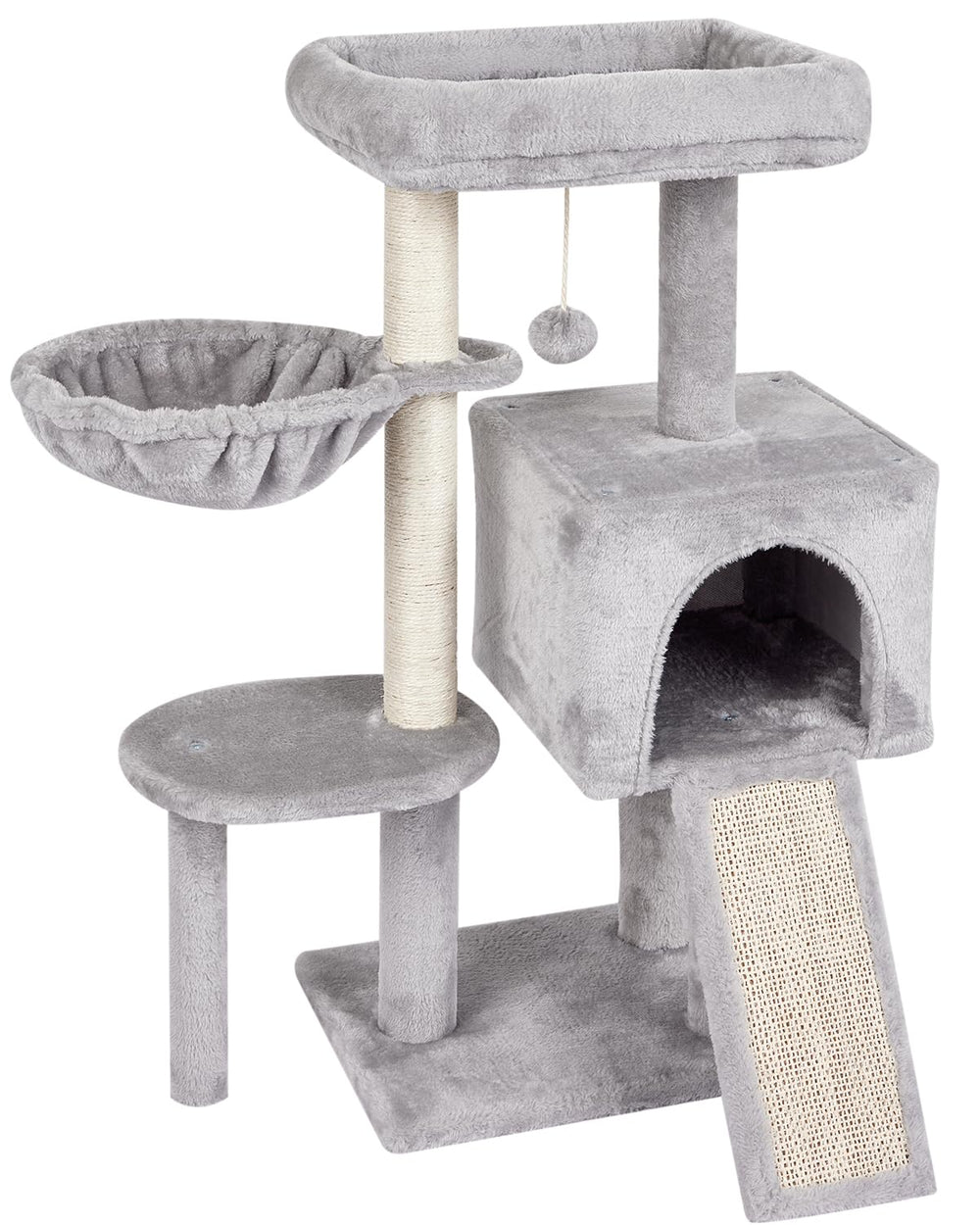 Fish&Nap cat tree base board provides a stable foundation for indoor play