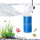 Fishkeeper 4-in-1 filter front view, compact design for 20β40 gal tanks.