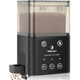 Fishkeeper automatic feeder 320ml capacity keeps fish fed for days even when away.