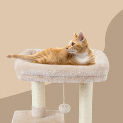 FISH&NAP spacious platforms provide ample room for lounging and surveying the room.