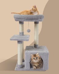 FISH&NAP cat condo offers a cozy refuge on multiple levels.
