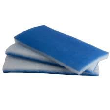 Five Star Aquatics Filter Floss blue and white sheets provide durable debris capture for clear water.