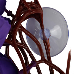 FiveBull Reptile Plants purple silk plant adds vivid, safe aesthetic to habitat