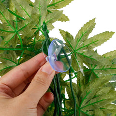 FiveBull terrarium decor silk plant set to enhance enclosure aesthetics.
