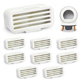 FixlyFido deodorizer for ScoopFree SmartSpin nine-pack keeps litter area fresh.