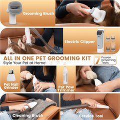 FIXR pet vacuum attachments collection enabling versatile grooming and quick fur cleanup.