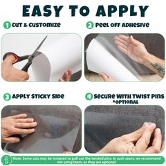 FixZilla corner protectors guard sofa edges where cats scratch.