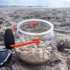 Flat River Group Dry Branch Beach Aquarium screen lid enables underwater viewing and air exchange