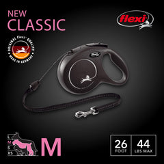 FLEXI New Classic cord high-strength design supports reliable control on walks.