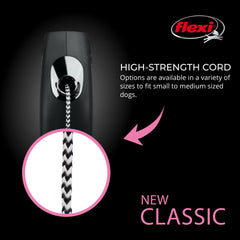 FLEXI New Classic one-handed brake enables quick, effortless stopping.