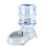Flexzion gravity pet water dispenser provides steady hydration for dogs and cats