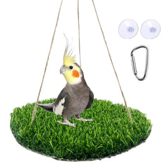 FlidRunest foraging mat with adjustable hemp rope offers customizable height
