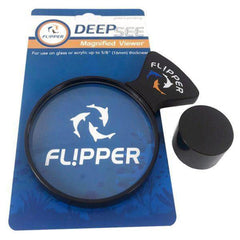 Flipper DeepSee durable design ensures reliable underwater viewing on diverse aquarium surfaces.