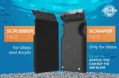 Flipper Max strong magnetic grip enables easy control for larger tanks.