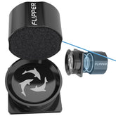 FL!PPER Pico inside-outside scrubber cleans glass tanks hands-dry