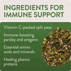 Defend ingredients like Vitamin C and parsley for flock health.