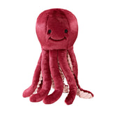 Fluff & Tuff Olympia Octopus plush toy front view showing durable Tuffweb liner for rough play
