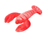 Fluff & Tuff Manny Lobster body photo showing ultra-plush texture for cozy playtime.