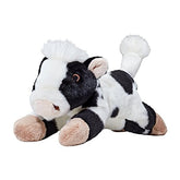 Fluff and Tuff Marge the Cow 11-inch plush toy, soft coat ideal for gentle play.