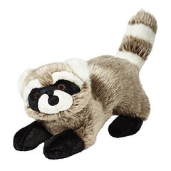 Fluff and Tuff Rocket the Raccoon eye embroidery detail supports safe play and reduced snagging