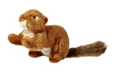 Fluff & Tuff SQUEAKERLESS Red Squirrel, 12 inch length, ideal for stealth fetch and chase.