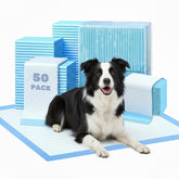 FluffyDream training pad with absorbent core for quick moisture lock and mess containment.