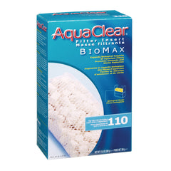 Fluval AquaClear BioMax insert in tank setup highlighting optimized filtration.