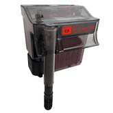 Fluval C3 power filter clip-on unit for easy setup in freshwater or saltwater tanks.