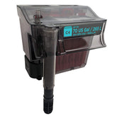 Fluval C4 power filter with clip-on mount for easy installation and filtration