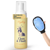 Flydog Clean and Floofy no-rinse foam for quick, mess-free dog baths