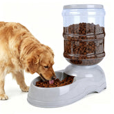 Flying Dove automatic dog feeder with 3-gallon bucket ensures steady meals for large dogs
