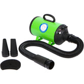 Flying Pig Grooming Dryer front view shows a robust steel shell for durability