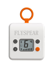 FLYSPEAR indoor transmitter in white enables flexible placement around the home.