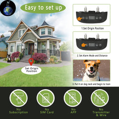 FOCUSER GPS boundary radius adjustment visual for flexible play areas