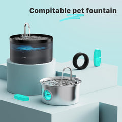 FOFNON sponge-and-filter pack shows the included components for easy refills.