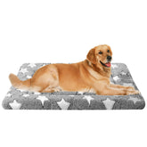 Fogkiss dog bed mat with grey side for all-season comfort