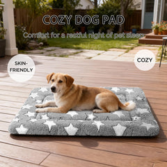 Fogkiss Dog Bed Mat machine washable for easy cleaning and freshness.
