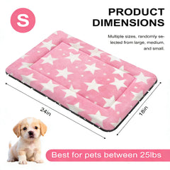 Fogkiss dog bed mat plush nap surface promotes relaxed naps for your pet.