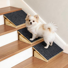 FolifrPets adjustable dog ramp wood shows a versatile ramp for small dogs indoors or outdoors