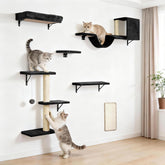 Fopetfy cat wall shelves base stability for confident climbs and safe landings
