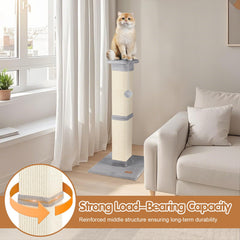Fopetfy sturdy square base keeps the post stable during use.