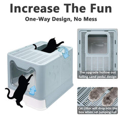 Fophop front-entry top-exit design supports natural paw movement.