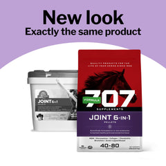 Formula 707 bottle label view highlighting comprehensive joint care ingredients.