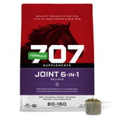 Formula 707 Joint 6in1 pellets in alfalfa-wheat base for joint support